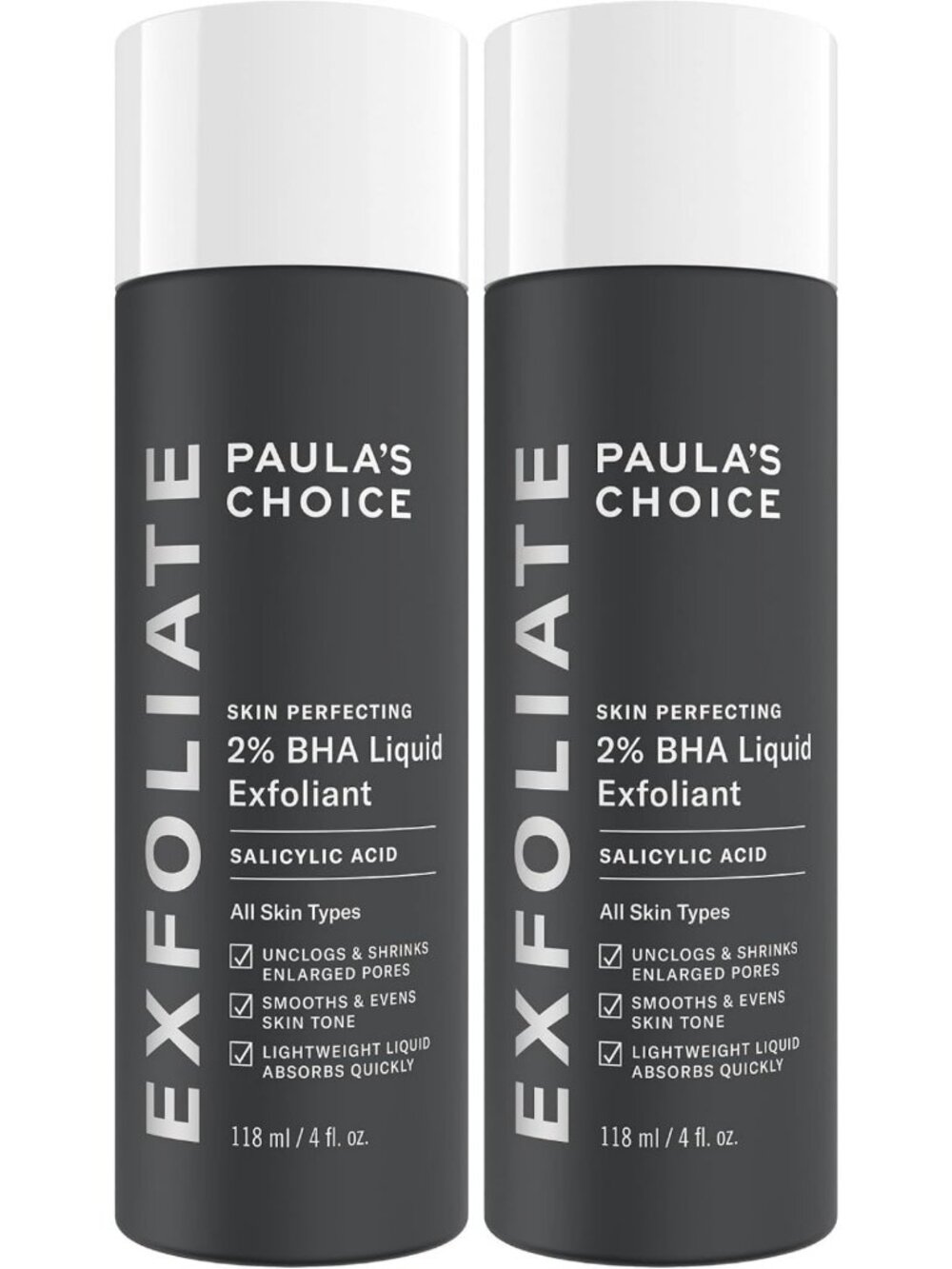 Exfoliating Liquid 2% BHA Treatment for Clear, Radiant Skin - Leave-On Formula
